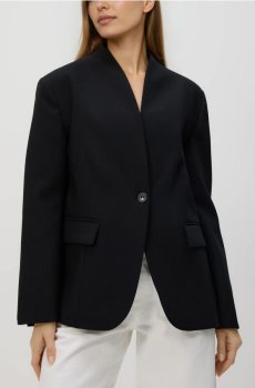 Reserved - Однобортний блейзер - чорний - 568KK-99X