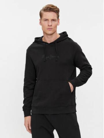 Pepe Jeans Світшот Joe Hoodie PM582573 Чорний Regular Fit Pepe Jeans Світшот Joe Hoodie PM582573 Чорний Regular Fit