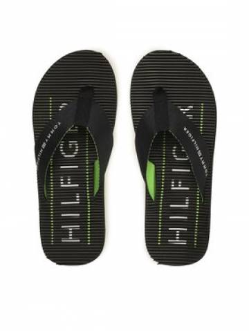 Tommy Hilfiger Вєтнамки Massage Footbed Beach Sandal FM0FM04474 Cиній