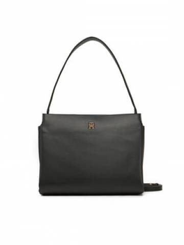 Tommy Hilfiger Сумка Th Legacy Med Satchel AW0AW17173 Чорний Tommy Hilfiger Сумка Th Legacy Med Satchel AW0AW17173 Чорний