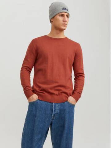 Jack&Jones Светр 12208364 Оранжевий Regular Fit Jack&Jones Светр 12208364 Оранжевий Regular Fit