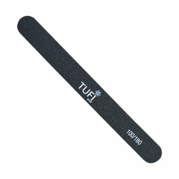 Пилка для ногтей Tufi profi Premium Прямая 100/180 грит, черная (0122188) Пилка для ногтей Tufi profi Premium Прямая 100/180 грит, черная (0122188)