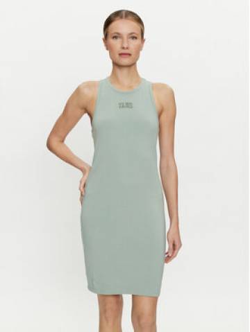Vans Літня сукня Varsity Tank Dress VN000JGP Зелений Slim Fit Vans Літня сукня Varsity Tank Dress VN000JGP Зелений Slim Fit