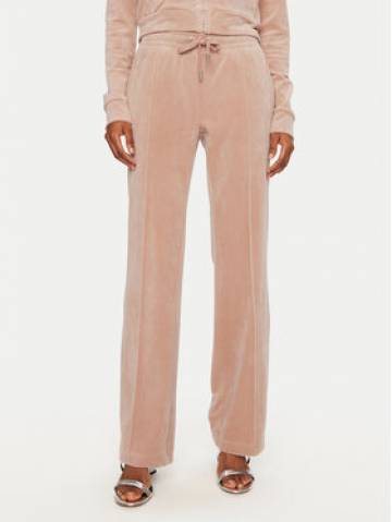 Juicy Couture Спортивні штани Tina JCAPW045 Бежевий Regular Fit Juicy Couture Спортивні штани Tina JCAPW045 Бежевий Regular Fit