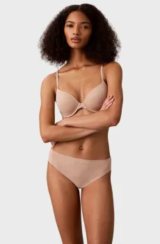 Женские бежевые трусики Бежевый XS Calvin Klein LV00QF8981