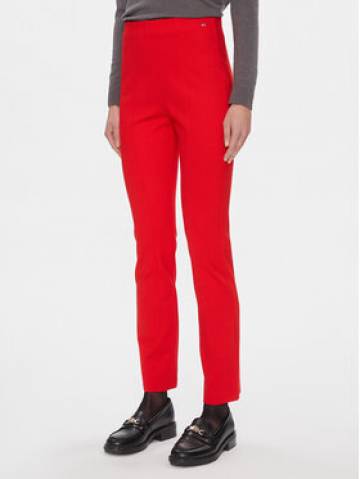 Tommy Hilfiger Штани з тканини Elevated WW0WW39721 Червоний Slim Fit Tommy Hilfiger Штани з тканини Elevated WW0WW39721 Червоний Slim Fit
