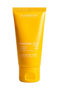 Cолнцезащитный флюид для лица Academie Bronzecran Face Sunscreen Fluid SPF 50+, 50 мл
