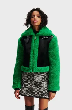 Женская дубленка Разноцветный S Karl Lagerfeld 236W1509