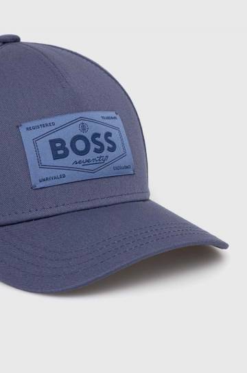 Хлопковая кепка BOSS с аппликацией 50518894 Хлопковая кепка BOSS с аппликацией 50518894