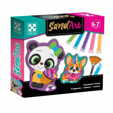 Набор для творчества Vladi Toys Sand Art. Сладкая вечеринка, от 5 лет, 12 элементов, 22*5*21 см (VT4501-02) Набор для творчества Vladi Toys Sand Art. Сладкая вечеринка, от 5 лет, 12 элементов, 22*5*21 см (VT4501-02)