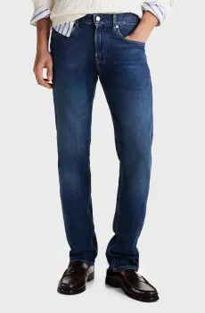Мужские темно-синие джинсы STRAIGHT DENTON STR NOAH INDIGO Синий 36-32 Tommy Hilfiger MW0MW39201