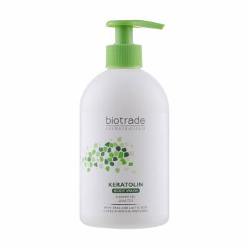 Гель для душа Biotrade Keratolin Body Wash с мочевиной и молочной кислотой, 400 мл