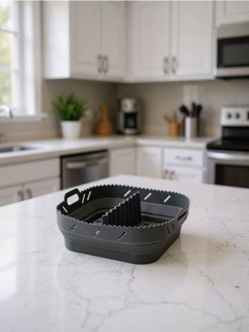 Силіконова форма для аерофритюрниці - темно-сірий Силіконова форма для аерофритюрниці - темно-сірий