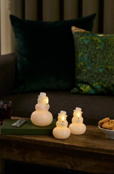 Набор светодиодных праздничных украшений Sirius Eva Snemand 2 шт