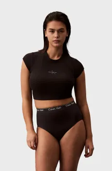 Женские черные моделирующие трусики BRIEF Черный XL Calvin Klein LV00QF8282