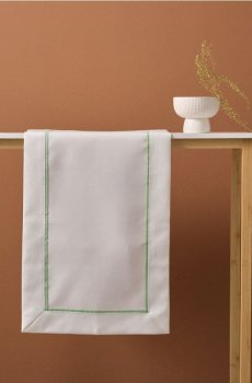 Стільникова доріжка з окантовкою - зелений