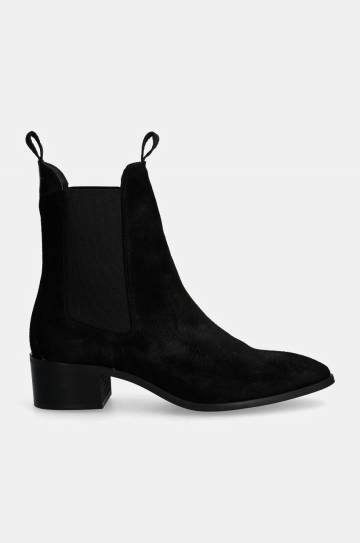 Замшевые ботинки Gant St Broomly женские цвет чёрный каблук кирпичик 29553802 G00 Замшевые ботинки Gant St Broomly женские цвет чёрный каблук кирпичик 29553802 G00