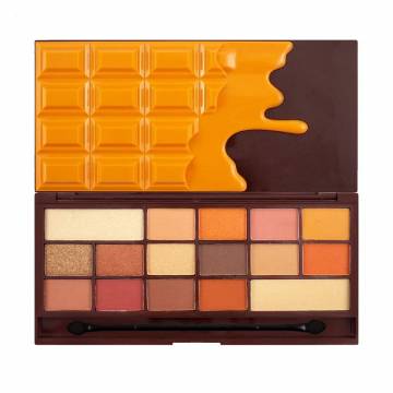 Палетка теней для век I Heart Revolution Chocolate Eyeshadow Palette, Choc Orange, 22 г Палетка теней для век I Heart Revolution Chocolate Eyeshadow Palette, Choc Orange, 22 г