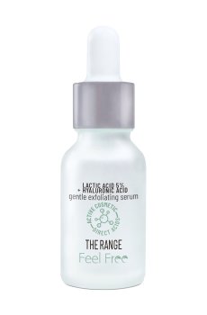 Отшелушивающая сыворотка для лица Feel Free The Range Serum на основе молочной и гиалуроновой кислоты, 30 мл
