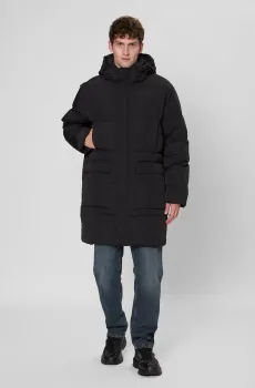Мужской черный пуховик Черный L PRPY PMOUTSKF0022