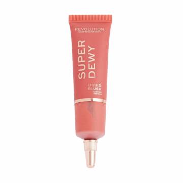 Жидкие румяна для лица Makeup Revolution Superdewy Liquid Blush, Flushing For You, 15 мл Жидкие румяна для лица Makeup Revolution Superdewy Liquid Blush, Flushing For You, 15 мл