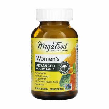 Мультивитамины и минералы MegaFood Multi for Women для женщин, 120 таблеток Мультивитамины и минералы MegaFood Multi for Women для женщин, 120 таблеток
