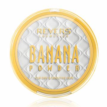 Компактная банановая пудра для лица Revers Cosmetics Banana Powder, 9 г Компактная банановая пудра для лица Revers Cosmetics Banana Powder, 9 г