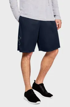 Мужские синие шорты UA TECH GRAPHIC SHORT Синий M Under Armour 1306443-409