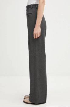 Брюки с шерстью MM6 Maison Margiela