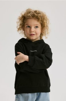 Reserved - Бавовняне худі - чорний - 703HR-99X