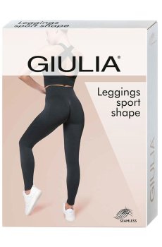 Спортивные леггинсы женские Giulia Leggings Sport Shape с push-up эффектом, Mint, размер S/M