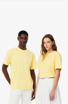 Мужская желтая футболка Желтый S Lacoste TH2739107
