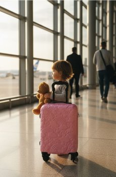 Валіза - рожевий