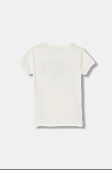 Детская хлопковая футболка Guess