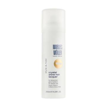 Лак для волос Marlies Moller Style & Hold Crystal Shine Hair Lacquer Хрустальный блеск, сильной фиксации, 200 мл Лак для волос Marlies Moller Style & Hold Crystal Shine Hair Lacquer Хрустальный блеск, сильной фиксации, 200 мл