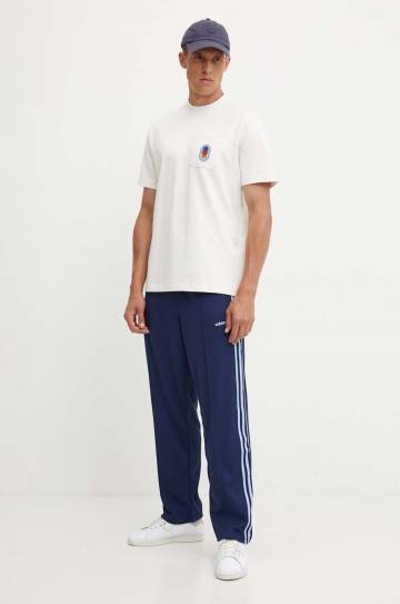 Спортивные штаны adidas Originals цвет синий с принтом IW3231 Спортивные штаны adidas Originals цвет синий с принтом IW3231
