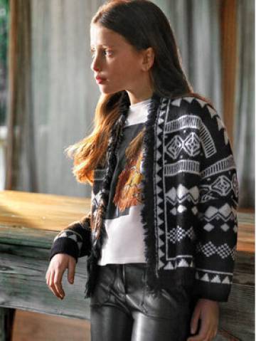 Mayoral Кардиган 7.312 Чорний Regular Fit Mayoral Кардиган 7.312 Чорний Regular Fit