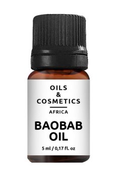 Уценка! Масло для волос Oils & Cosmetics Africa Baobab Oil, 5 мл