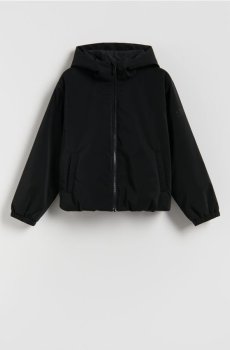 Reserved - Куртка з каптуром - чорний - 419HR-99X