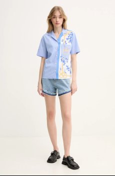 Джинсовые шорты Moschino Jeans