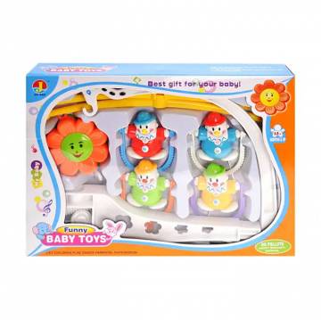 Детская музыкальная игрушка YG Toys Клоуны, от 3 месяцев, 34*6*25.5 см (6387) Детская музыкальная игрушка YG Toys Клоуны, от 3 месяцев, 34*6*25.5 см (6387)