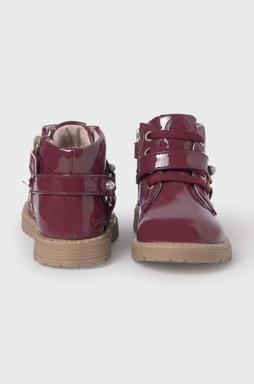 Детские ботинки Mayoral цвет бордовый  42480