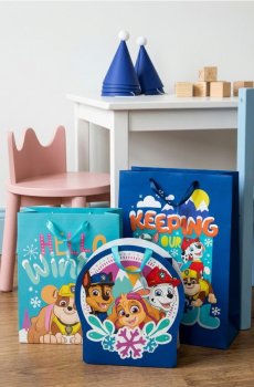 Різдвяні подарункові пакети PAW Patrol 3 шт. - різнобарвний