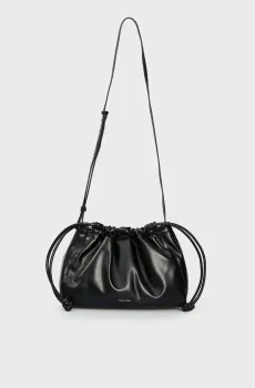 Женская черная сумка DRAWSTRING BAG Черный ONESIZE Calvin Klein LV04K3060G