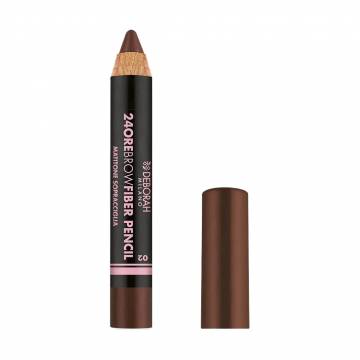 Водостойкий карандаш для бровей Deborah 24Ore Brow Fiber Pencil 02 Light Brown, 0.1 г Водостойкий карандаш для бровей Deborah 24Ore Brow Fiber Pencil 02 Light Brown, 0.1 г