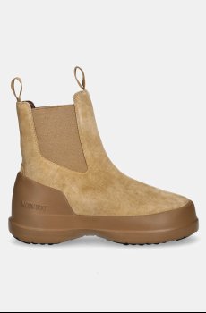 Замшевые ботинки Moon Boot MB LUNA CHELSEA SUEDE