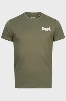 Мужская оливковая футболка ELMDON Оливковый L Lonsdale 117108