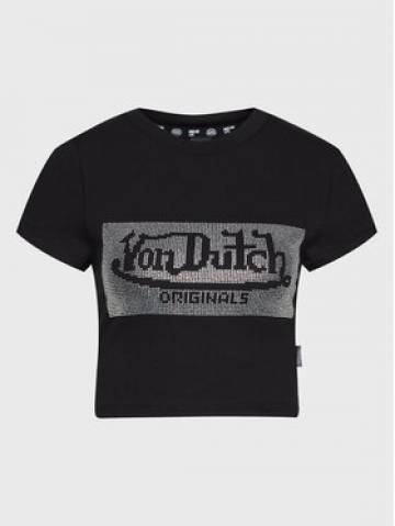 Von Dutch Футболка Anna 6230063 Чорний Regular Fit Von Dutch Футболка Anna 6230063 Чорний Regular Fit