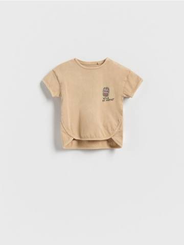 Reserved - BABIES` T-SHIRT - бурштиновий - 565CJ-18X Reserved - BABIES` T-SHIRT - бурштиновий - 565CJ-18X