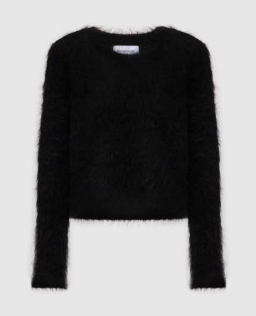 Черный свитер Sephia с шерстью альпаки